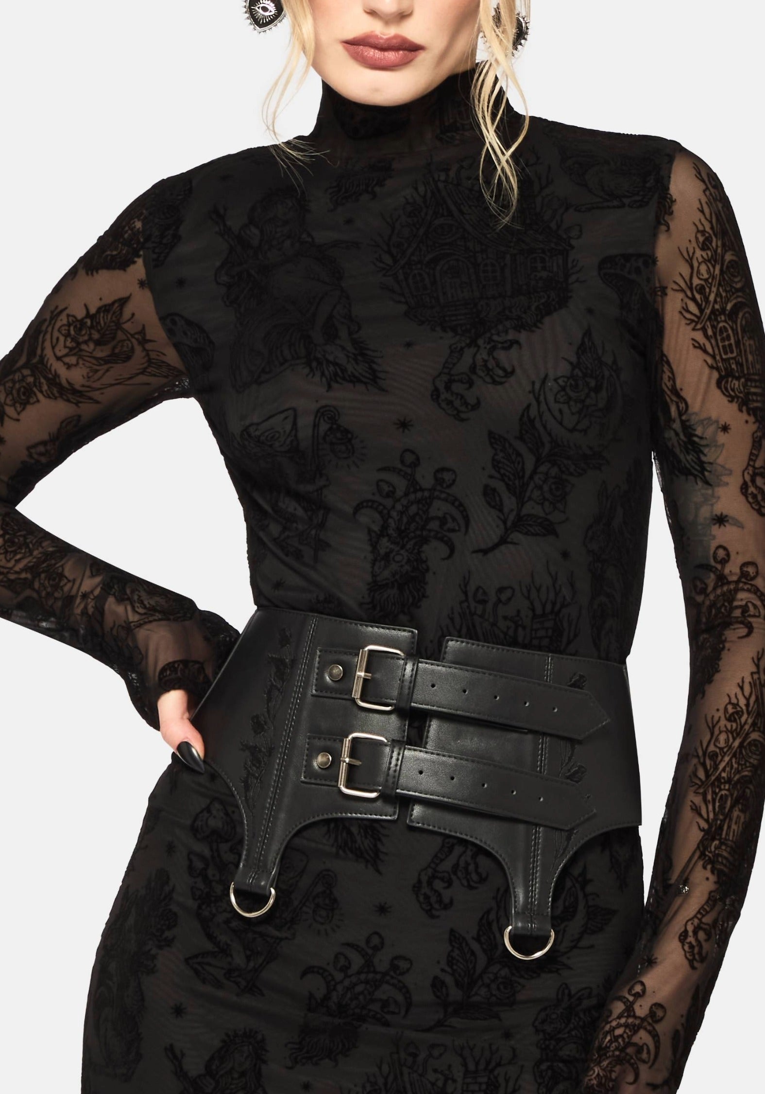 Wraith Corset Waist Belt – Disturbia
