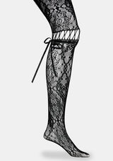 Flosella Lace Up Tights