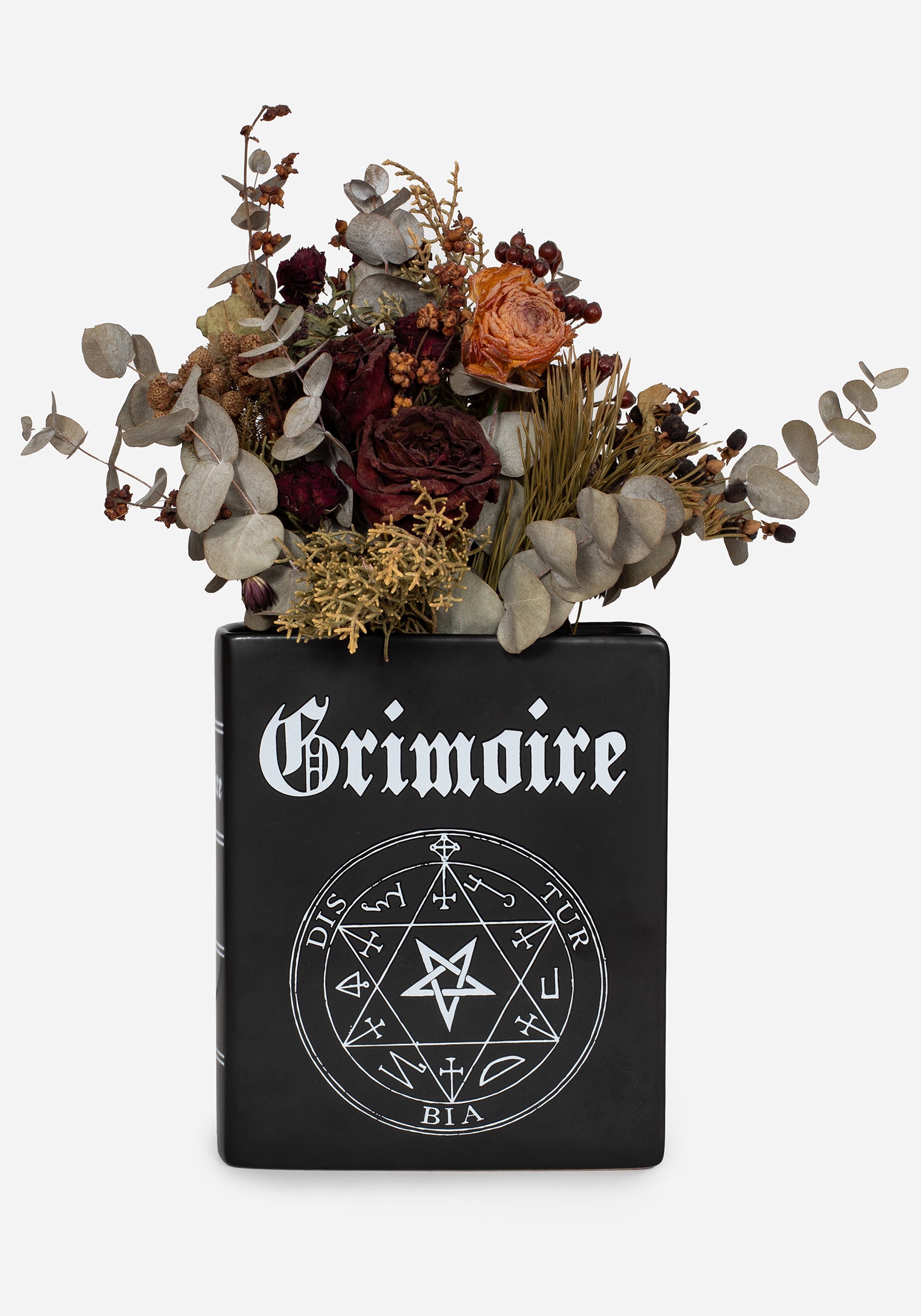 Maleficarum Grimoire Book Vase | Disturbia - Shop Women's Gothic