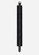 Eugenia Cross Cut Out Detail Faux Suede Waist Belt