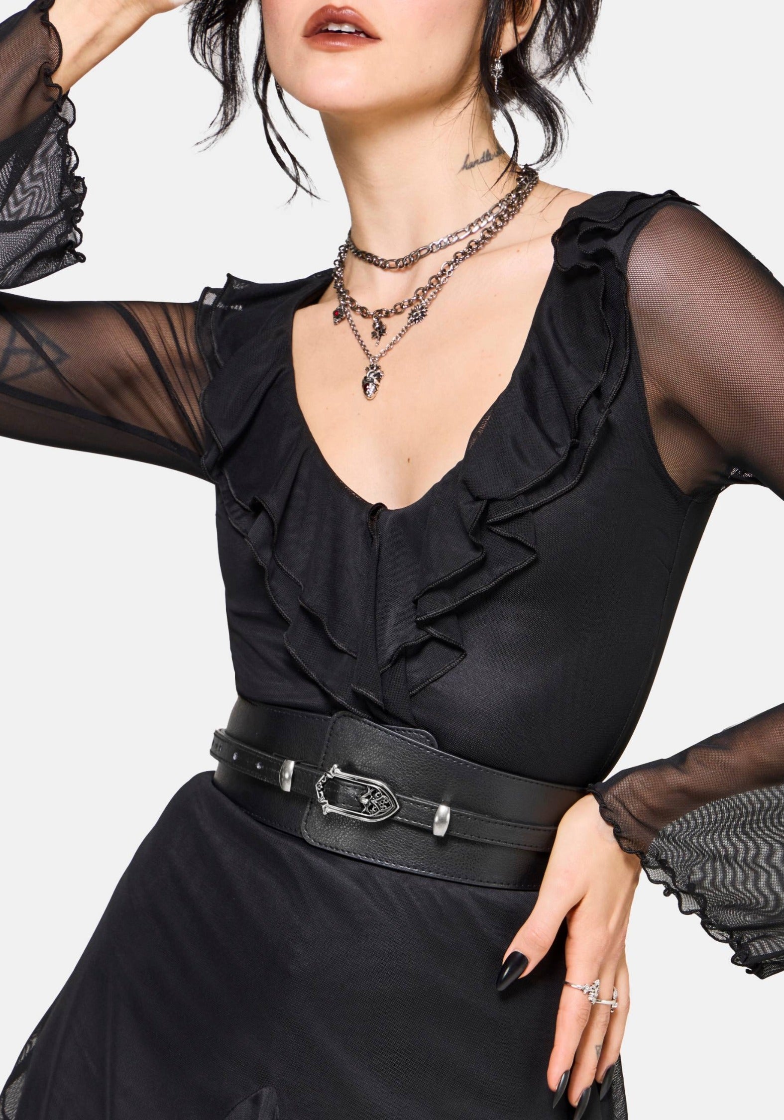 Cathedral Buckle Waist Belt – Disturbia