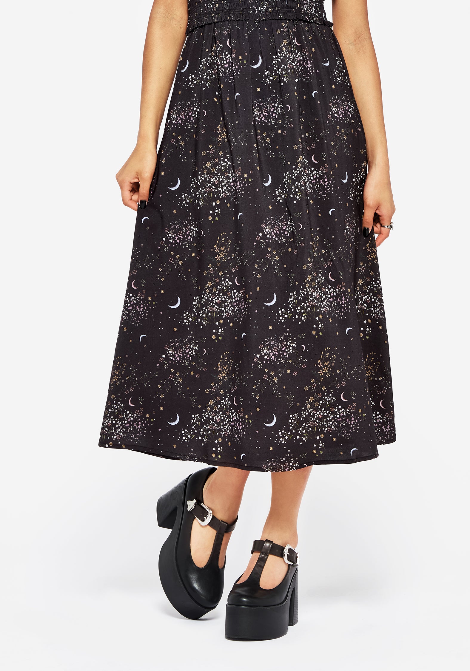 Apple Blossom Midi Skirt