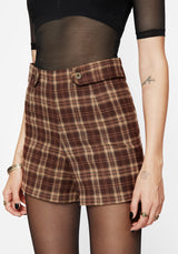 Milo Check Shorts