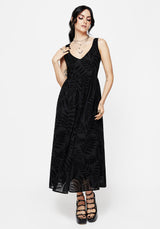 Lunafern Cami Fern Printed Midaxi Dress