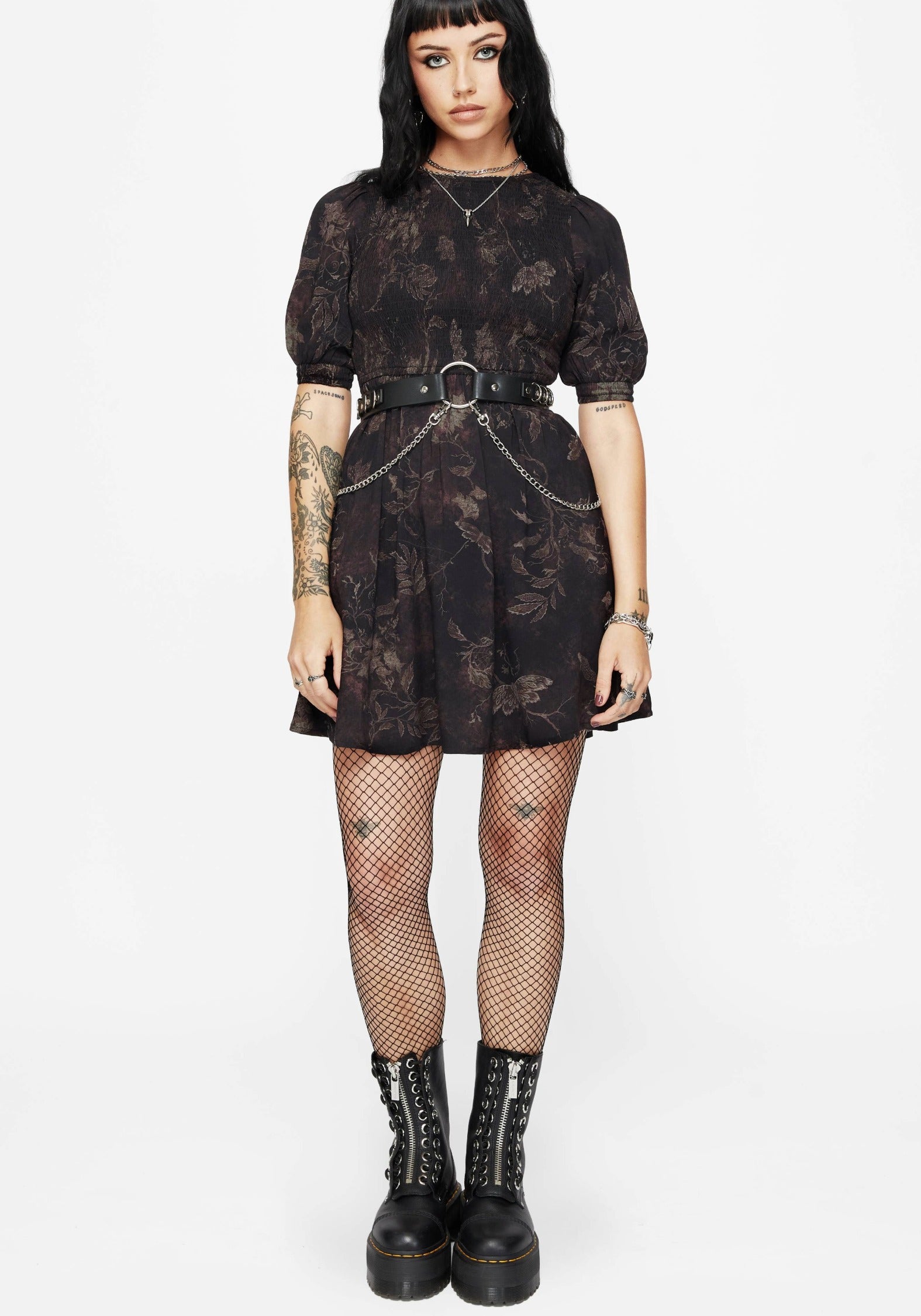 moth dress Ashmire Woodland Mini – Disturbia Lace Embroidered Satin Strapless machine wash cold with collection:ollection:dresses-and-tunics-sweaters Size (US):9