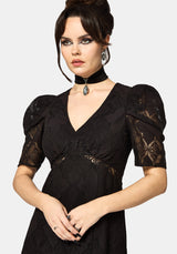 Zephyr Crossed Lace Midaxi Dress US 6