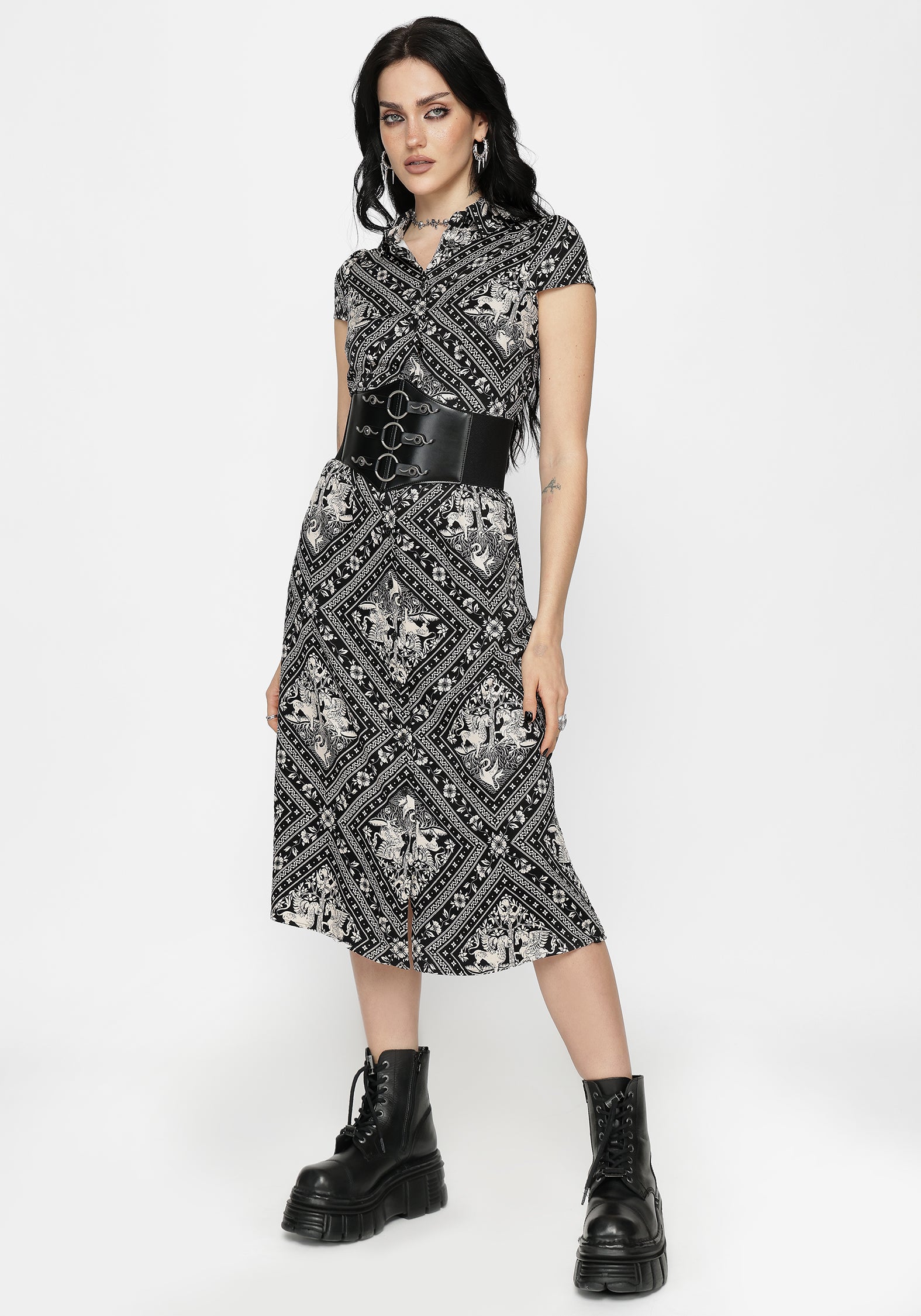 fitted shirt dress midi Beige Linen Cotton Midi Shirt Dress - Fit and Flare Silhouette 5675