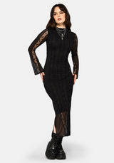 Shesha Mesh Midi Dress