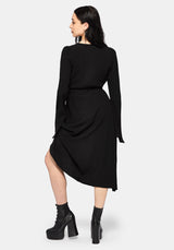 Millicent Chain Front Midi Dress