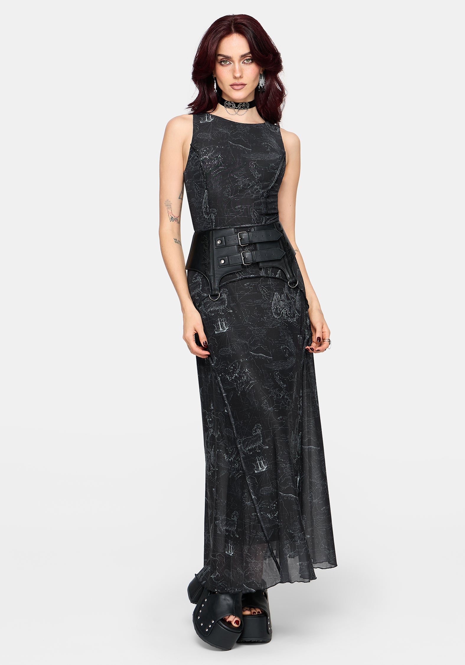 kushiro mesh dress Vivi Mesh Dress Kurru Kurru