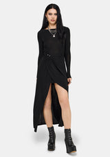 Bellamira Ring Waist Midaxi Dress US 2