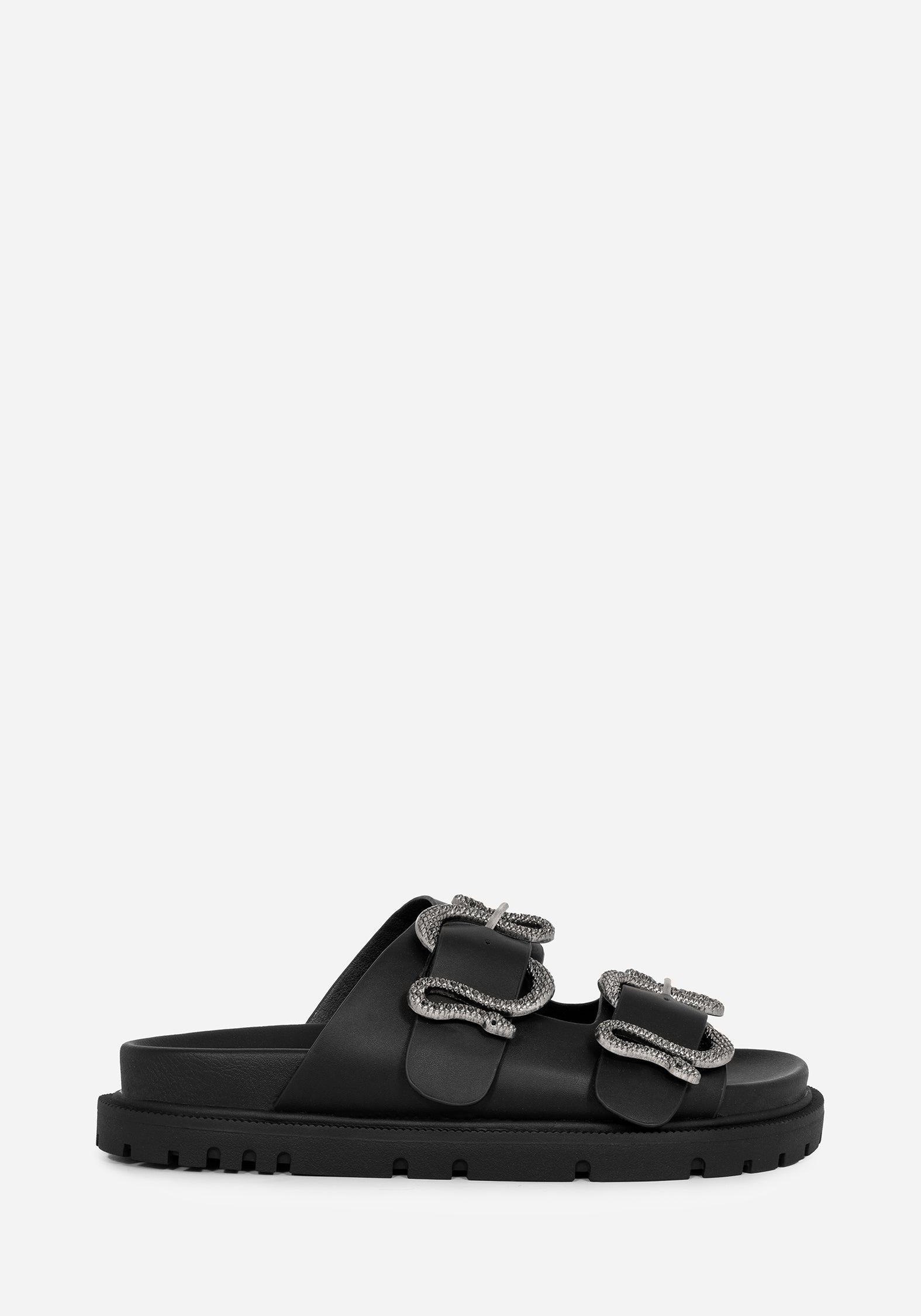 Mamba Snake Buckle Sandals | Disturbia - Shop Women display picture 1