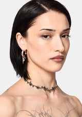 Sezora Rose Skull Choker