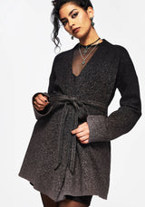 Nightjar Ombre Tie Wrap Cardigan
