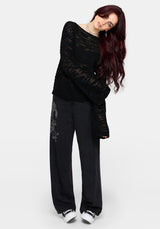 Oswin Lightweight Slouchy Slub Knit Top
