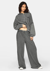 Mio Witches Knot Distressed Seam Sweatpants