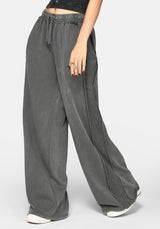 Mio Witches Knot Distressed Seam Sweatpants