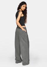 Mio Witches Knot Distressed Seam Sweatpants