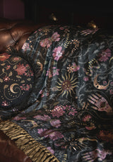 Angela Folk Embroidered Throw