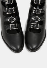 BRIDGET BUCKLED BOOTS