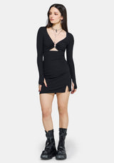 EASTWICK CUT OUT MINI DRESS
