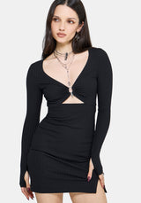 EASTWICK CUT OUT MINI DRESS