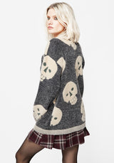 Crania Fluffy Knit Sweater