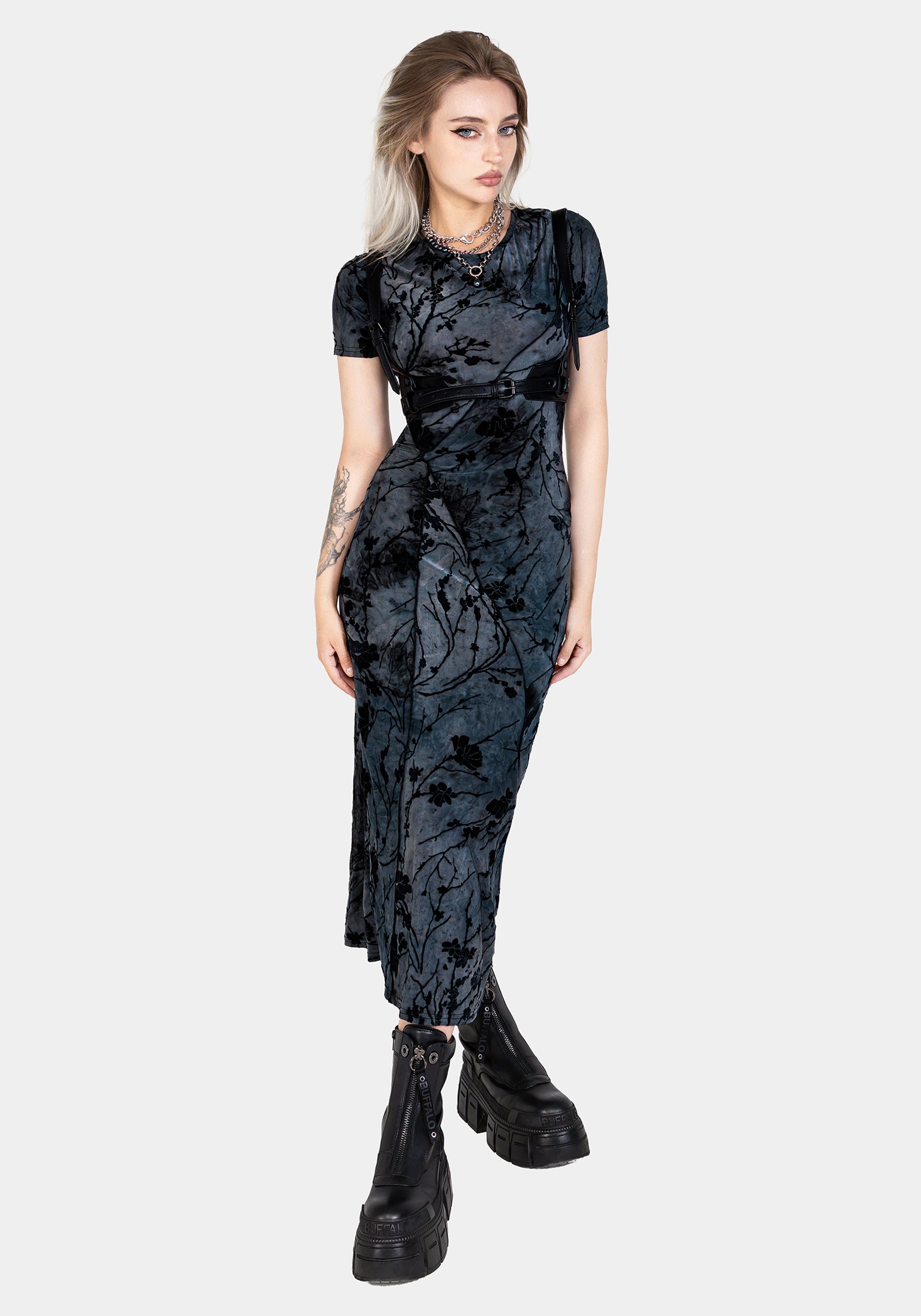 Wytchelm Bodycon Midaxi Dress Wytchelm Bodycon Midaxi Dress