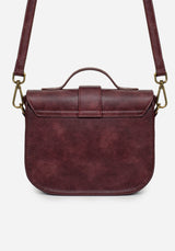 Rosamoth Buckle Crossbody Satchel Bag