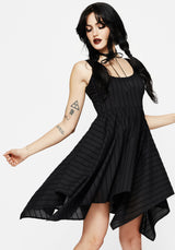 Blythe Handkerchief Hem Mini Dress