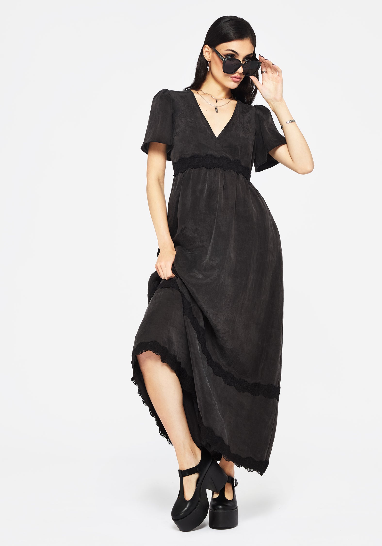 SS25DR1463QUARTZLACEDETAILMAXI