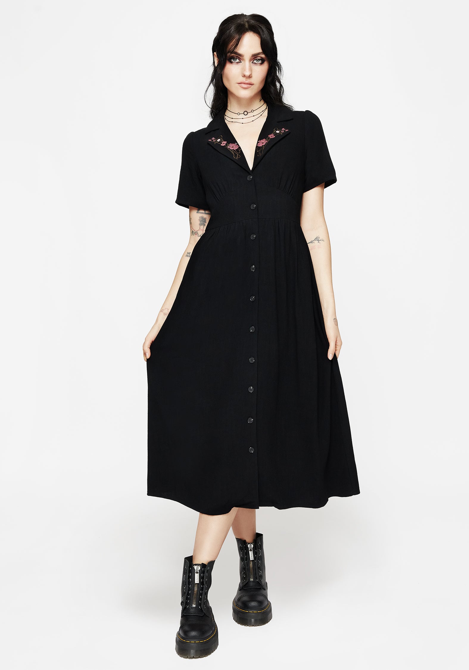 aster midi dress Zimmermann, Aster cutout floral cotton midi dress, Women, Brown, XS, Dresses