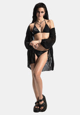 Nirah Embroidered Triangle Bikini Top