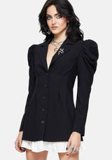 Maura Tailored Double Layered Blazer Dress