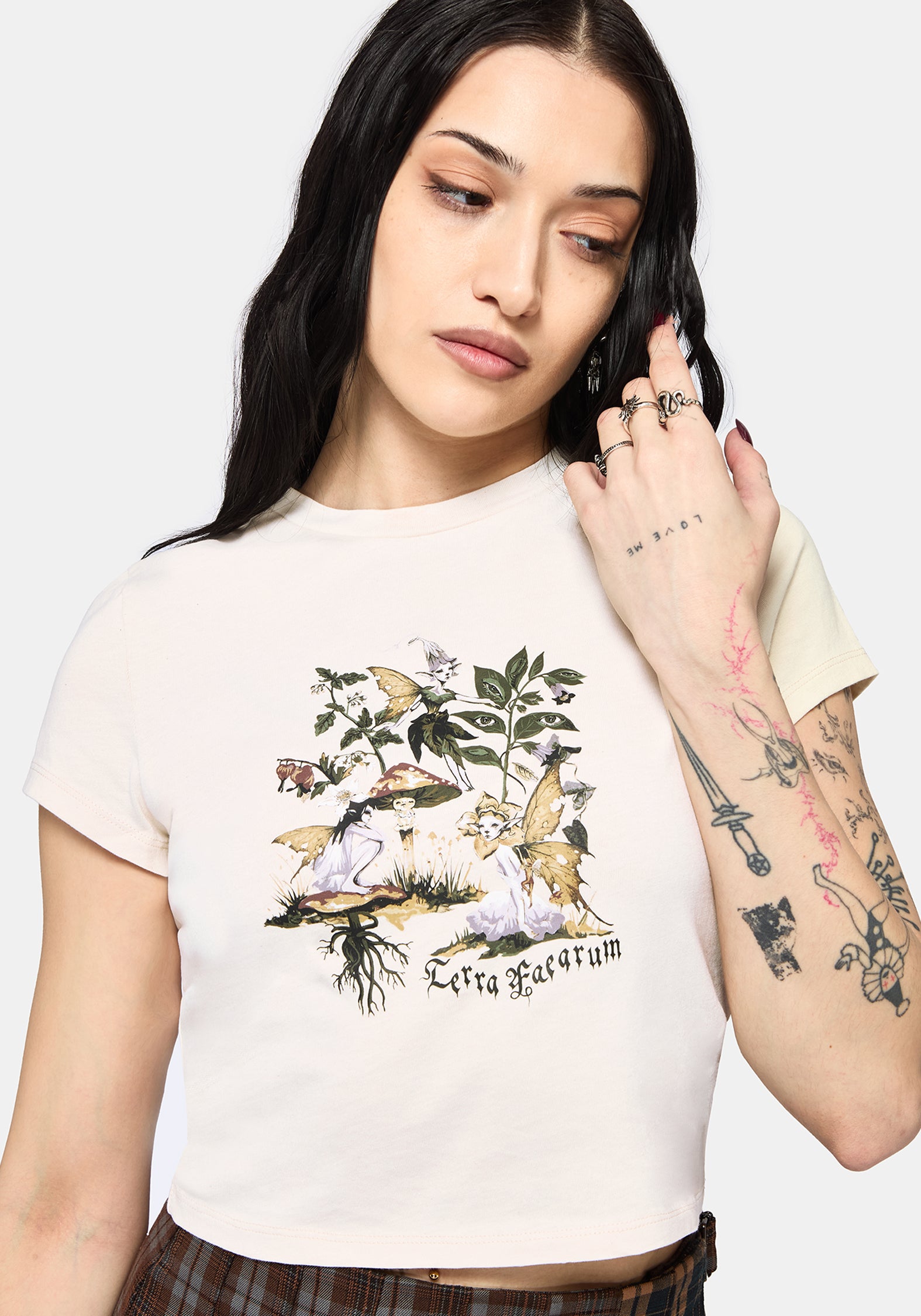 Faela Fairy Crop T-Shirt – Disturbia