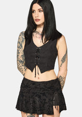 Lila Embroidered Corset Top