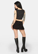 Lila Embroidered Corset Top
