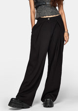 Devin Pleated Palazzo Pants