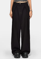 Devin Pleated Palazzo Pants