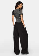 Devin Pleated Palazzo Pants