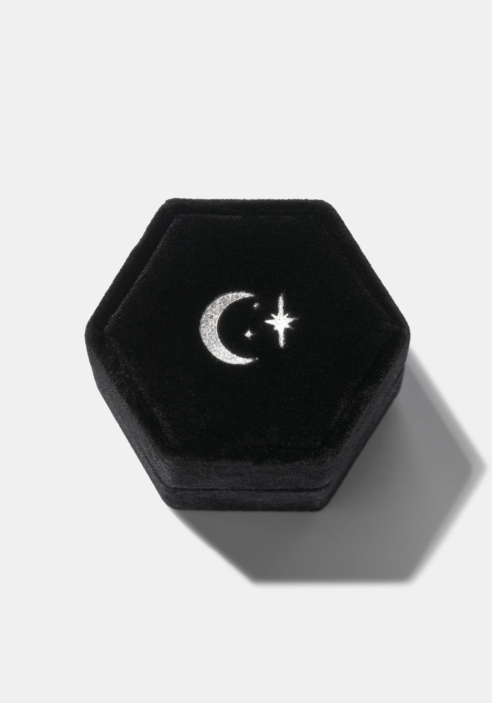 Rosethorn Sterling Silver Black Spinel Band - 9mm