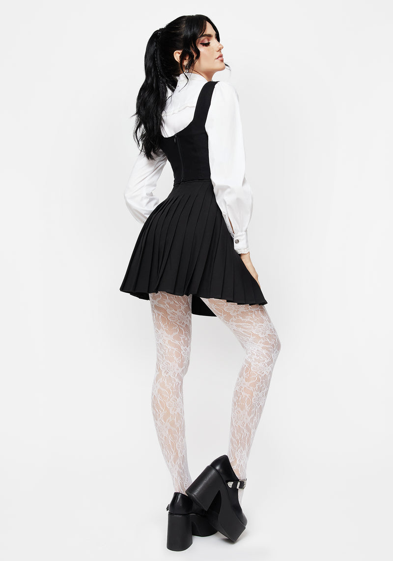 Phantasmic Sheer Lace Tights | Disturbia - Shop Women's Gothic, Alternative & Dark Romantic Fashion, Accessories & Homeware Phantasmic Sheer Lace Tights | Disturbia - Shop Women's Gothic, Alternative & Dark Romantic Fashion, Accessories & Homeware