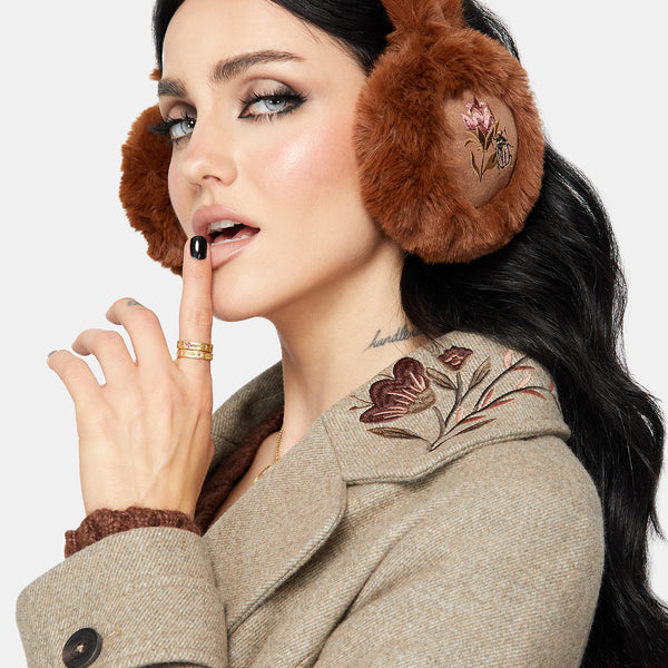 Alina Bug Faux Fur Ear Muffs – Disturbia