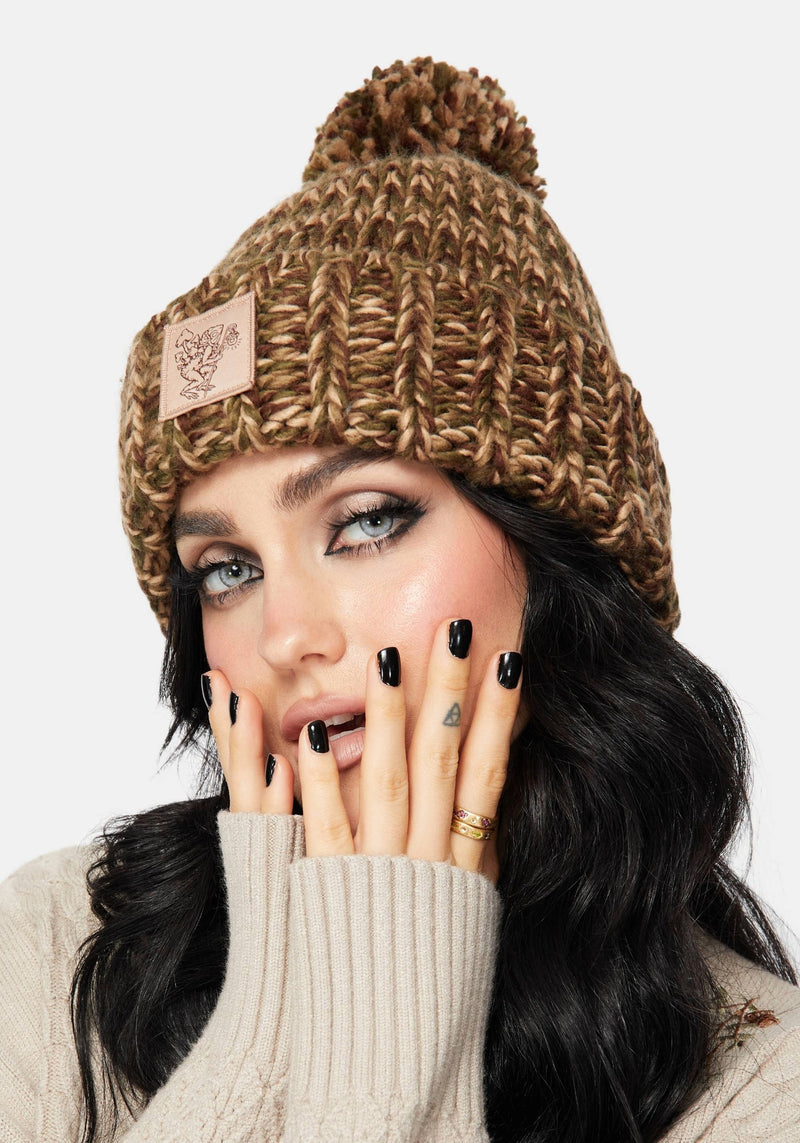 Daphne Frog Patch Cable Beanie
