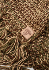 Daphne Frog Patch Cable Scarf