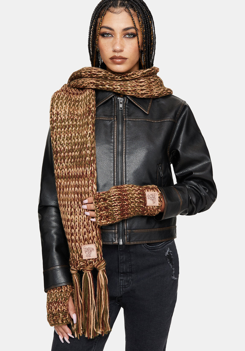 Daphne Frog Patch Gloves