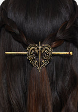 Ignithar Dragon Heart Hair Pin