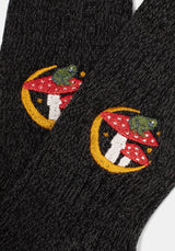 Swamplife Embroidered Knitted Socks