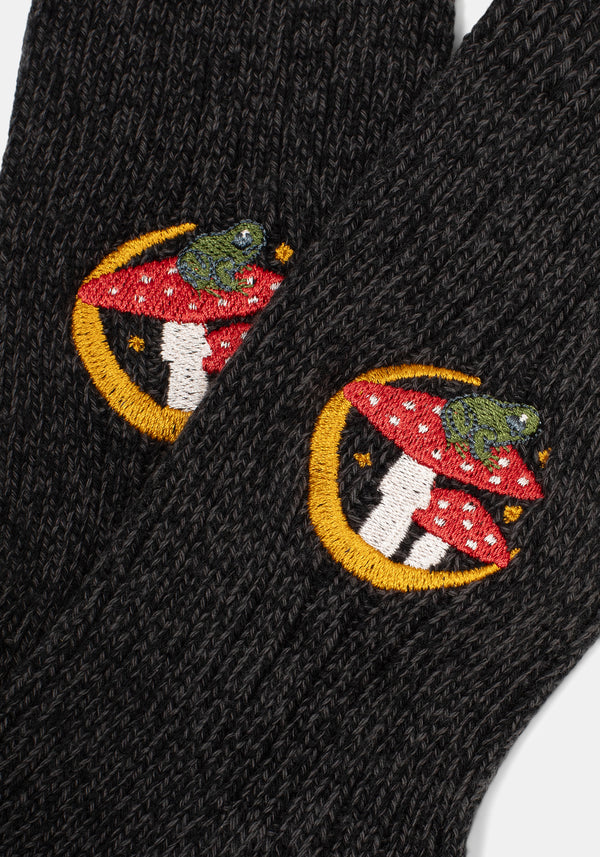 Swamplife Embroidered Knitted Socks