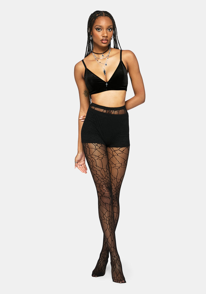 Anemone Large Floral Tights